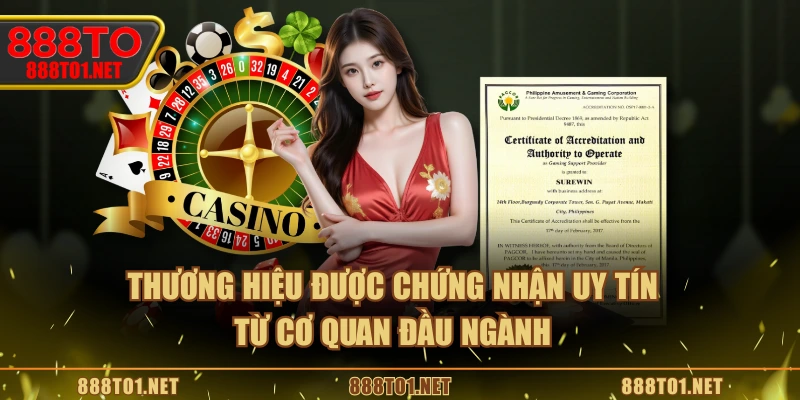 Thương hiệu được chứng nhận uy tín từ cơ quan đầu ngành